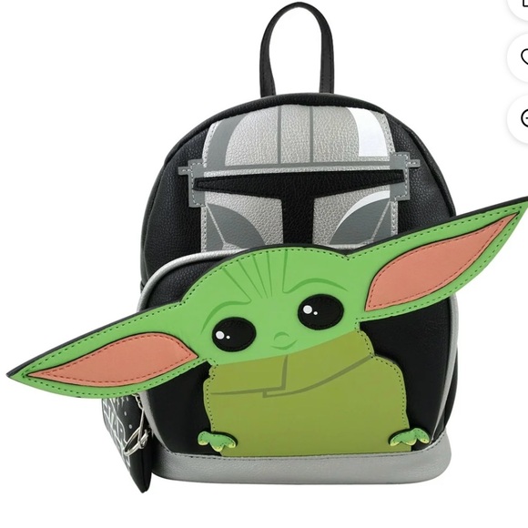 Star Wars Mini Backpack with Baby Yoda New Without Tags NWOT - Picture 1 of 7